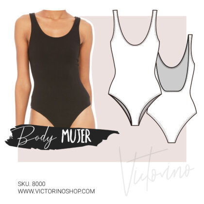 Patrón de costura - Body / Bikini / Bañador / traje de baño enterizo Mujer