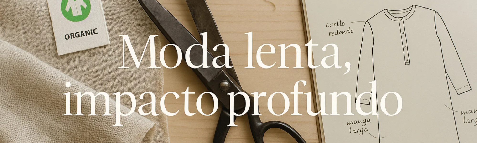 slow fashion responsable, Moda lenta, impacto profundo: diseñar sin prisa y con propósito
